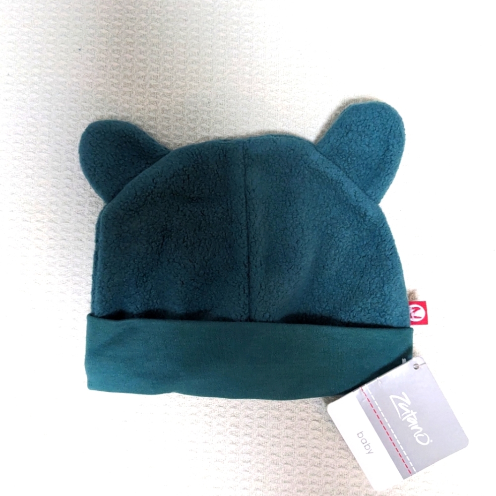 Zutano Fleece Hat 12M, Brand New w/tags